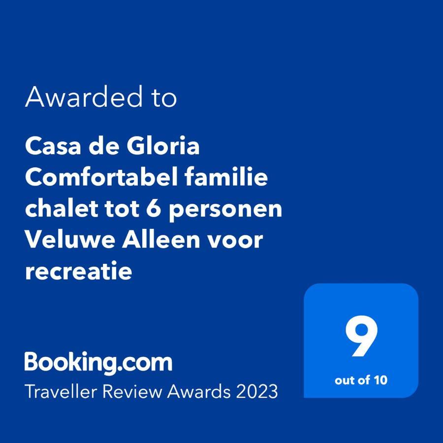 Comfortabel En Gezellig Familie Chalet Tot 6 Personen Op De Veluwe Bungalowpark De Kern Putten Bagian luar foto
